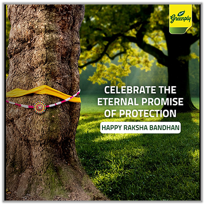 Greenply - Raksha Bandhan Post - Social Media Post by TechShu